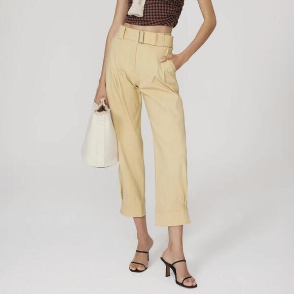 A.L.C. Pants - A.L.C. High-Waisted Barrel Pants